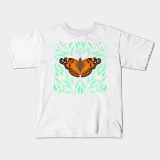 American Painted Lady - Charcoal Kids T-Shirt